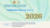 THÔNG BÁO TUYỂN SINH TRÌNH ĐỘ THẠC SĨ ĐỢT 1 NĂM 2026