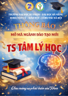 KHOA TÂM LÝ – GIÁO DỤC – CÔNG TÁC XÃ HỘI ĐƯỢC PHÉP ĐÀO TẠO TRÌNH ĐỘ TIẾN SĨ NGÀNH TÂM LÝ HỌC