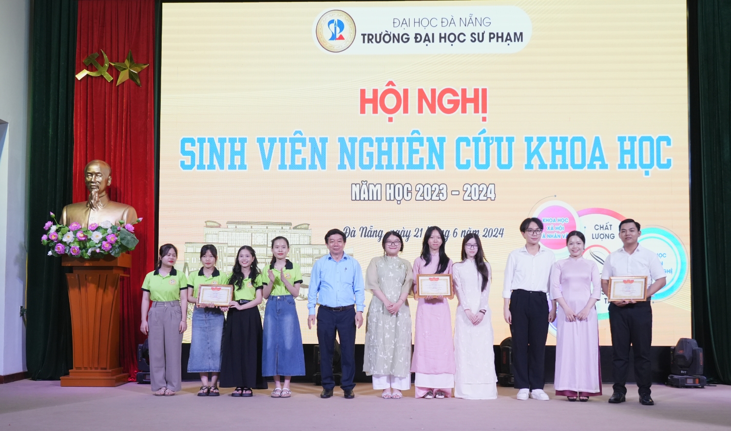 HỘI NGHỊ SINH VIÊN NGHIÊN CỨU KHOA HỌC CẤP TRƯỜNG NĂM HỌC 2023-2024