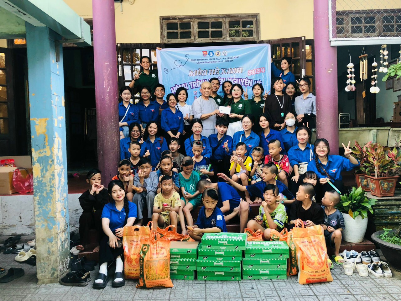 MÙA HÈ XANH: HÀNH TRÌNH THIỆN NGUYỆN VỀ VỚI CHÙA QUANG CHÂU (H. Hòa Vang, TP. Đà Nẵng)